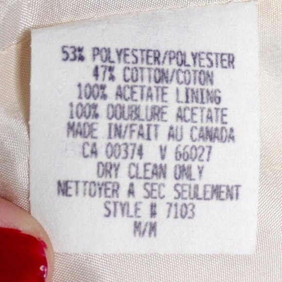 Vintage 90s Northern Traditions Floral Vest  Size M Unisex - Picture 12 of 12